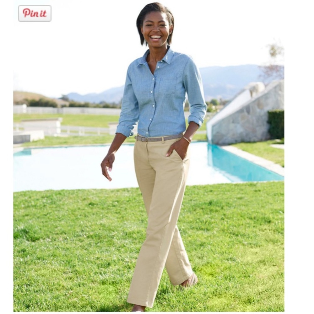 LLBean Bayside Pants, Favorite Fit [size 6] (new)